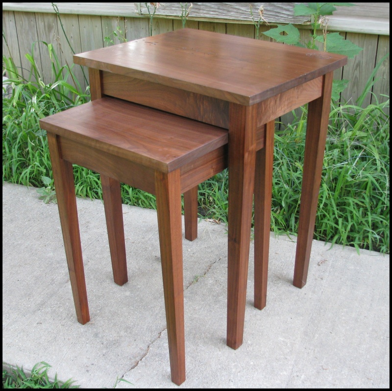 Build Woodworking Plans Nesting Tables DIY table plans ...